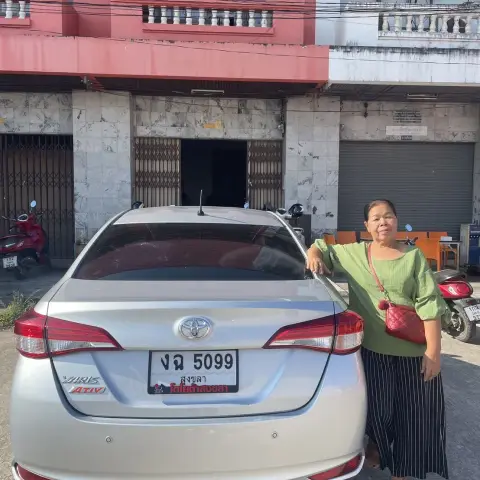 ลูกค้ารับรถเช่าหาดใหญ่ราคาถูกจากตะวันเช่ารถหาดใหญ่ 6