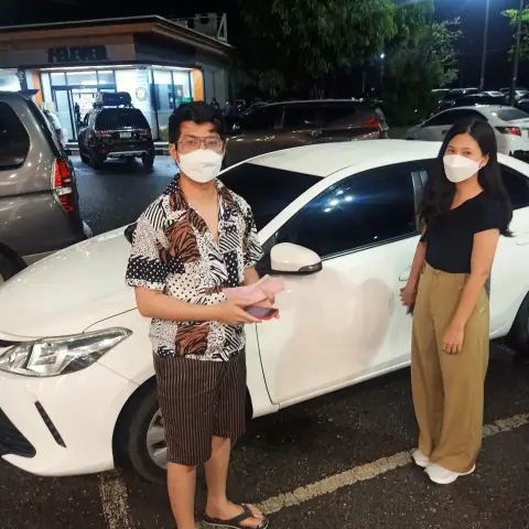 ลูกค้ารับรถเช่าหาดใหญ่ราคาถูกจากตะวันเช่ารถหาดใหญ่ 14