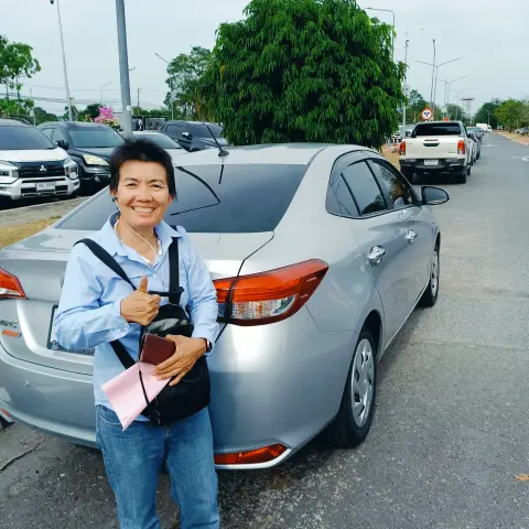 ลูกค้ารับรถเช่าหาดใหญ่ราคาถูกจากตะวันเช่ารถหาดใหญ่ 44