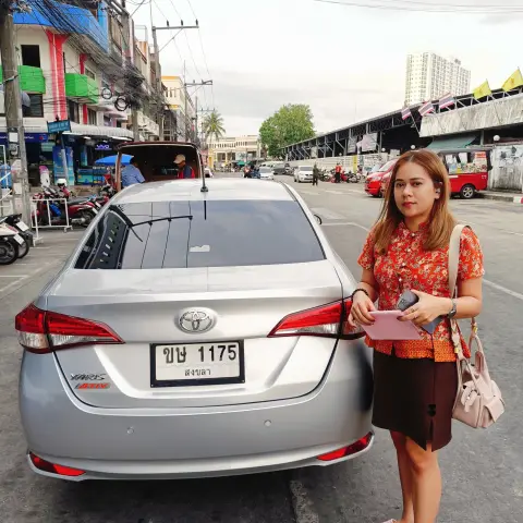 ลูกค้ารับรถเช่าหาดใหญ่ราคาถูกจากตะวันเช่ารถหาดใหญ่ 58