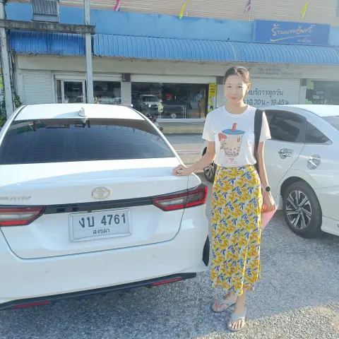 ลูกค้ารับรถเช่าหาดใหญ่ราคาถูกจากตะวันเช่ารถหาดใหญ่ 66